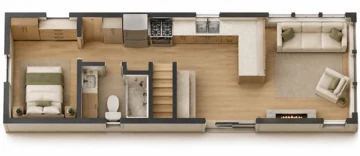 Generated furnished concept for 5-101