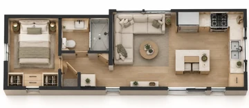 Generated furnished concept for 7-106